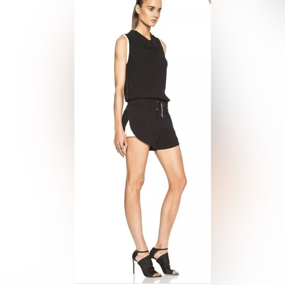 Helmet Lang Torison Black Romper SZ 8